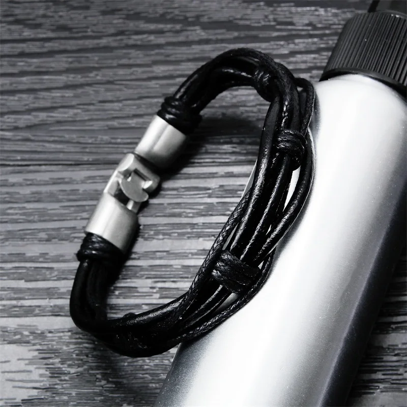 Азиз беккауи ретро коричневый/черный браслеты модные ювелирные изделия