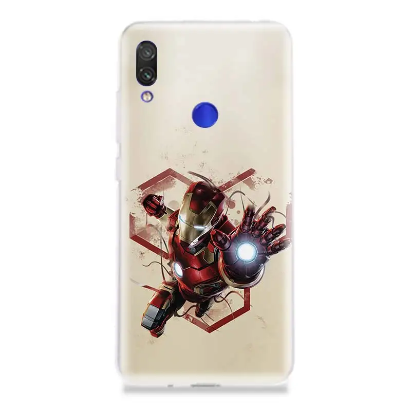 ТПУ задняя для Xiaomi Redmi Note 4 телефона 4X5 5A 6 7 Pro Redme S2 GO подарок Художественный узорный