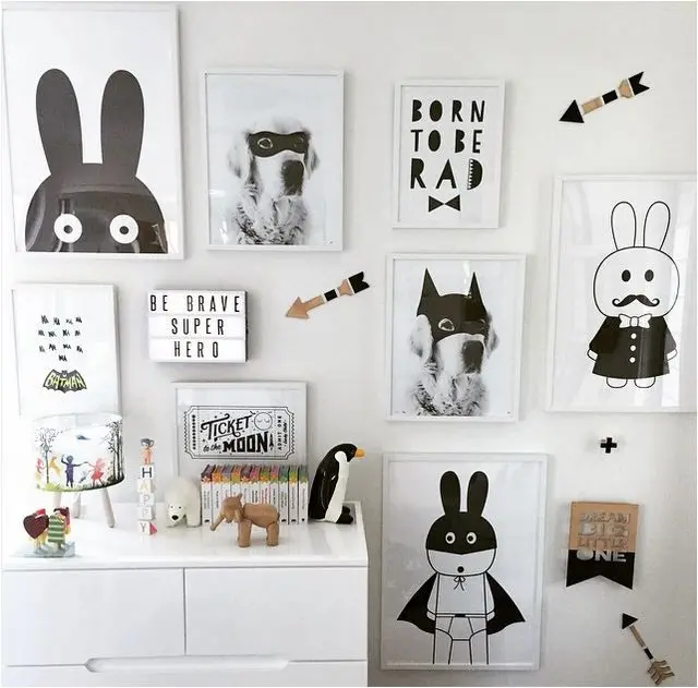 Новые декоративные фотографии плакат Art для детской комнаты Детские Картины