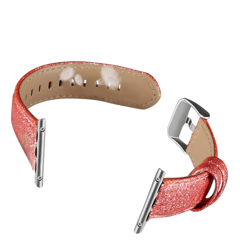 Laforuta для Apple Watch, ремешок 40 мм, 44 мм, кожаный iWatch, ремешок 42 мм, 38 мм, блестящий, мощный, шикарный, наручные часы, браслет на Рождество