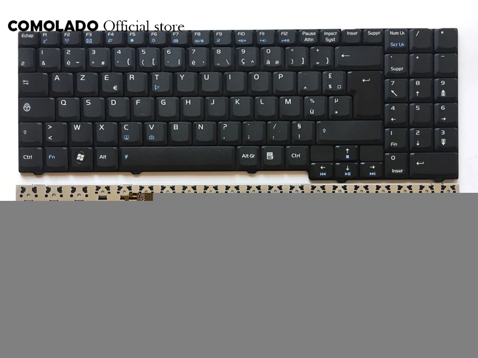 FR Французская клавиатура для ASUS M51 M51V M51E M51Q M51S M51A M51T M51K F7 F7E F7F F7S F7Z Черная