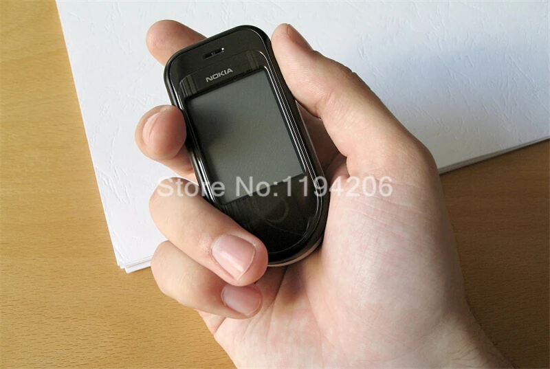 Разблокированный мобильный телефон Nokia 7370 Bluetooth Камера Vedio FM Классический дешевый мобильный телефон высокого качества