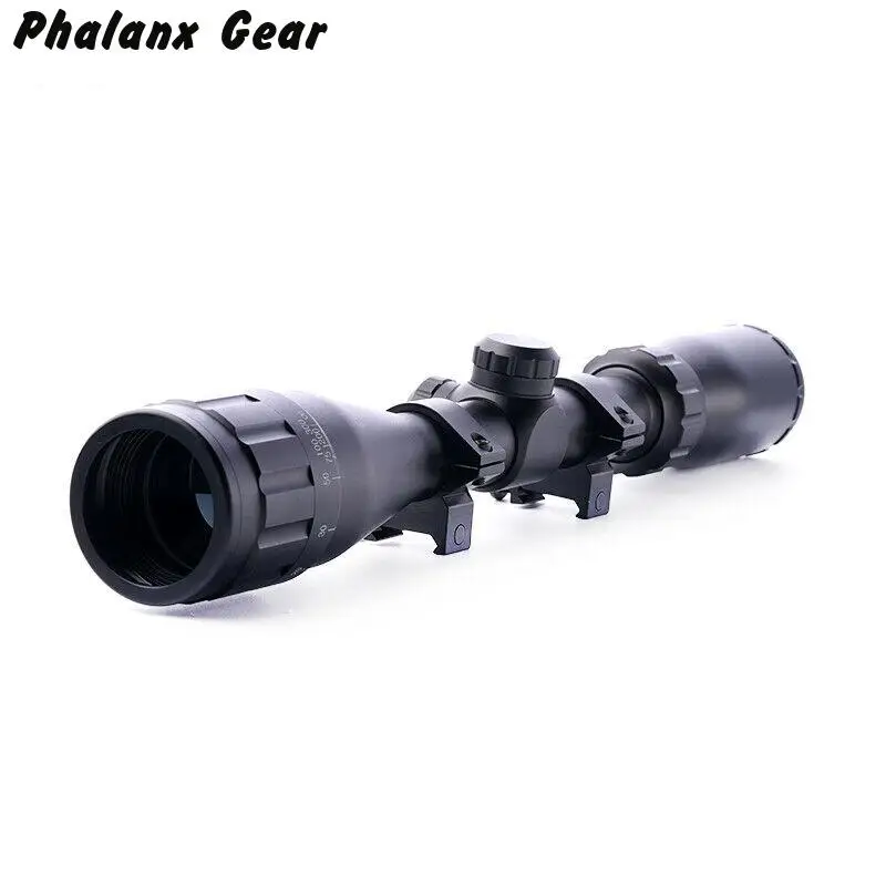 Брендовая охотничья Тактическая Винтовка 3-9X40 AO Riflescope Mil Dot сетка оптический прицел противоударный для настоящей съемки