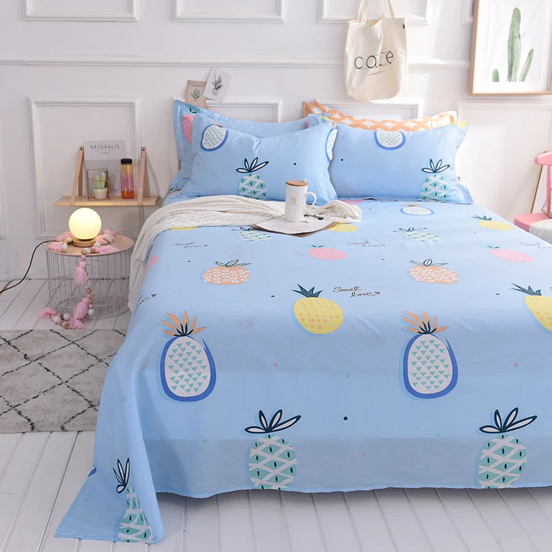 Цветные двойные плоские простыни king size, красивые геометрические клетчатые простыни для кровати queen size, простыни с разноцветными сетками#/L