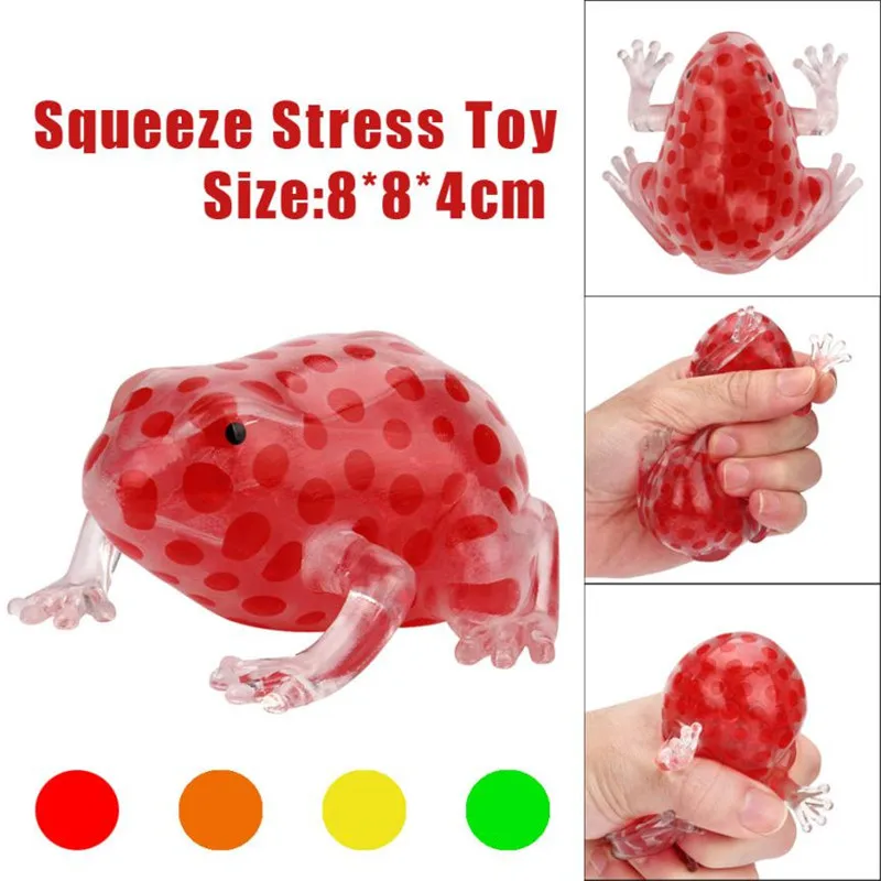 Squishy весело антистрессовые игрушки новинка 8 см бисера стресс мяч липкий Squeeze