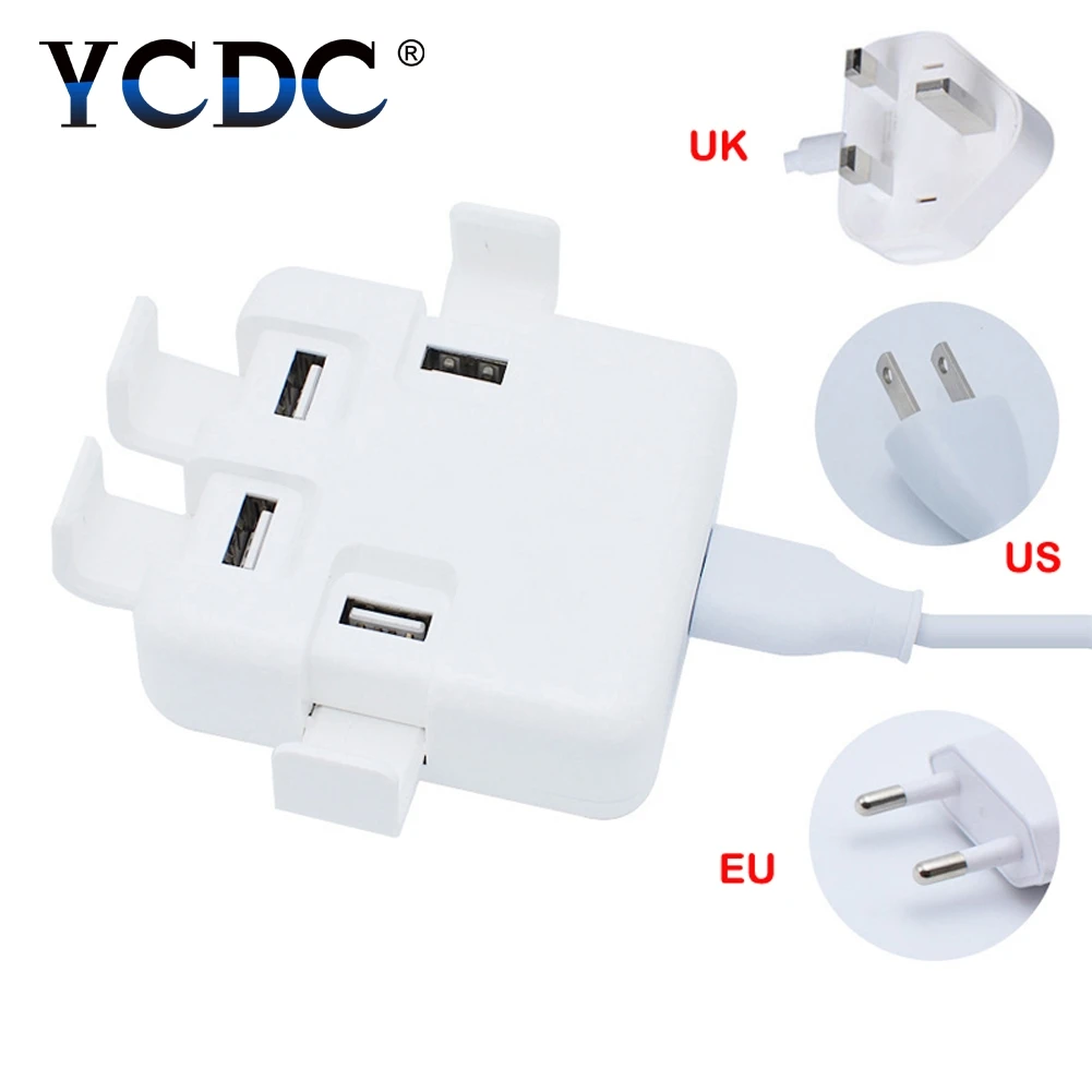 YCDC Быстрая зарядка USB зарядное устройство питания для путешествий домой