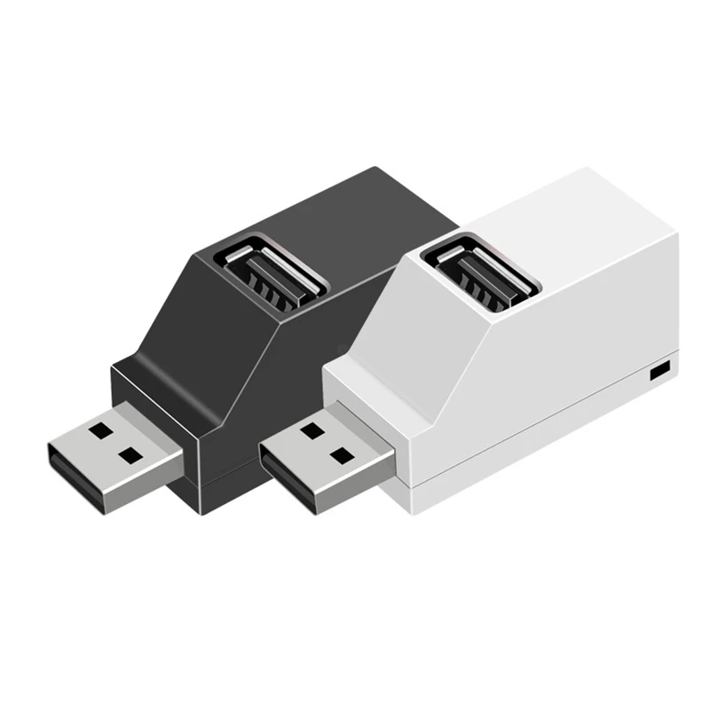 Powstro мини 3 Порты и разъёмы USB док-станция Usb 3,0 концентратор 2,0 Высокое Скорость PLC сплиттер для портативных ПК U дисковая карта считывания кода для мобильного телефона док-станция Usb
