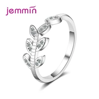 fashion metal jemmin tree branch leaves rings for women adjustable knuckle finger open wedding rings party jewelry