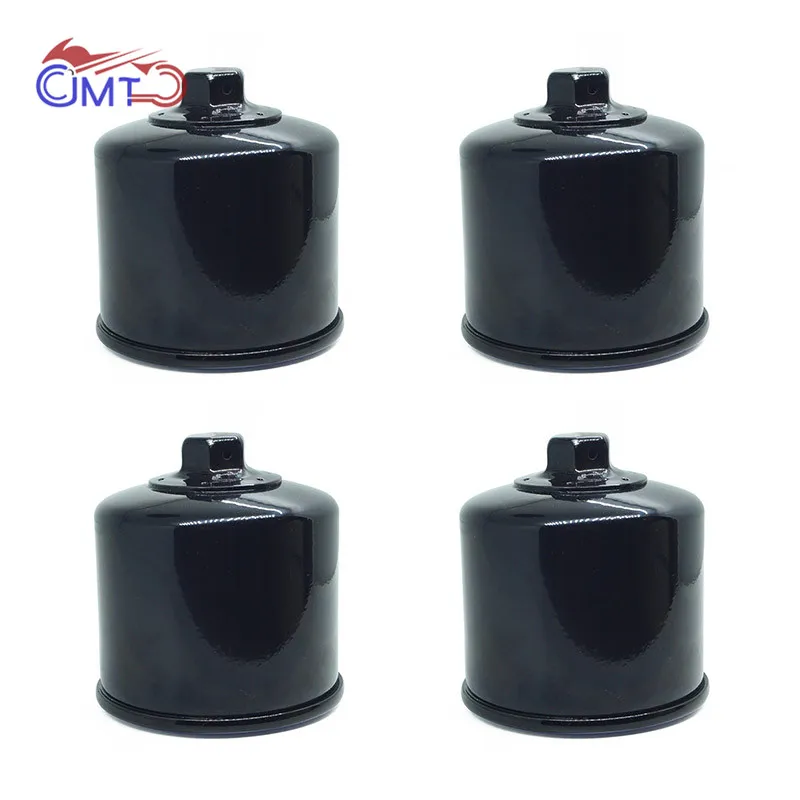 4 Pieces Для Honda CBR600 F4i CBR600RR CB650F CBR650F 670 NM4 Vultus CTX700 DCT N NC700S NC700X масляный фильтр части двигателя мотоцикла - Цвет: 4 Pieces