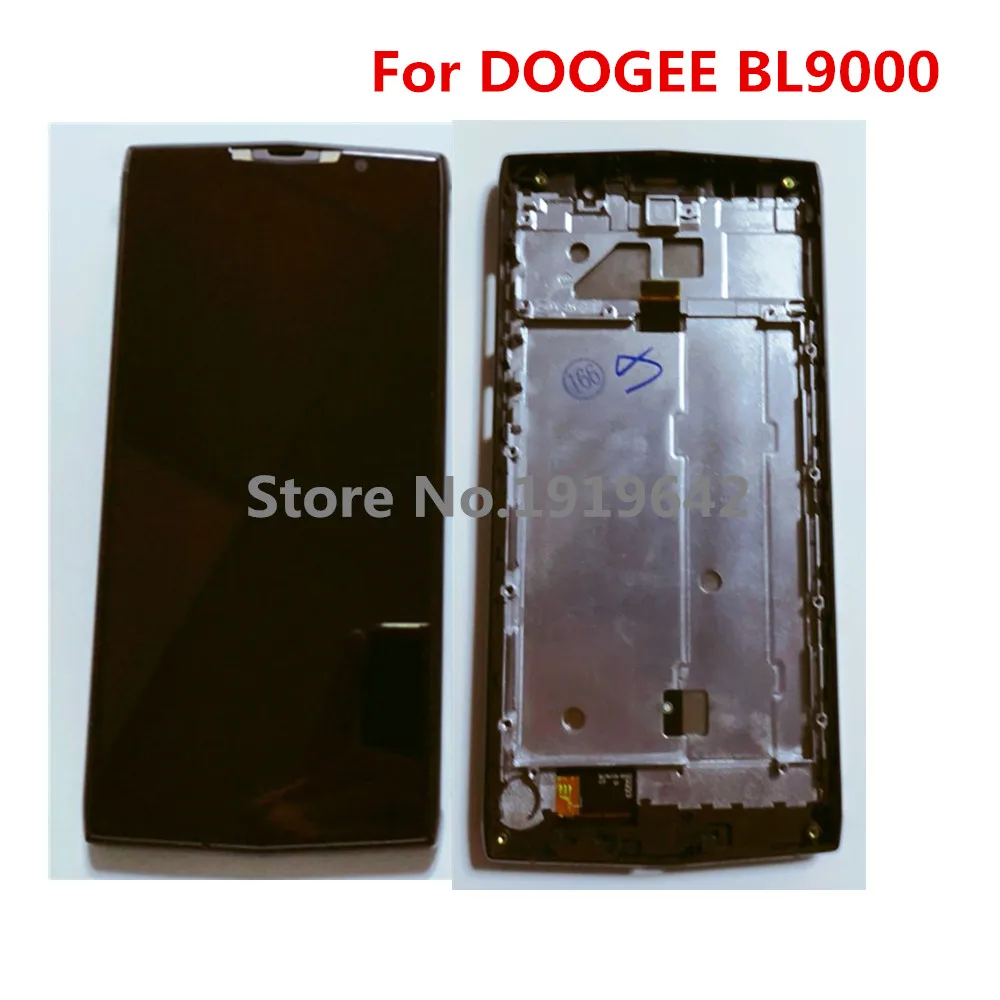 Для DOOGEE BL9000 5 99 дюймов 1080*2160 ЖК дисплей Дисплей Digitzer в сборе с рамкой + сенсорный