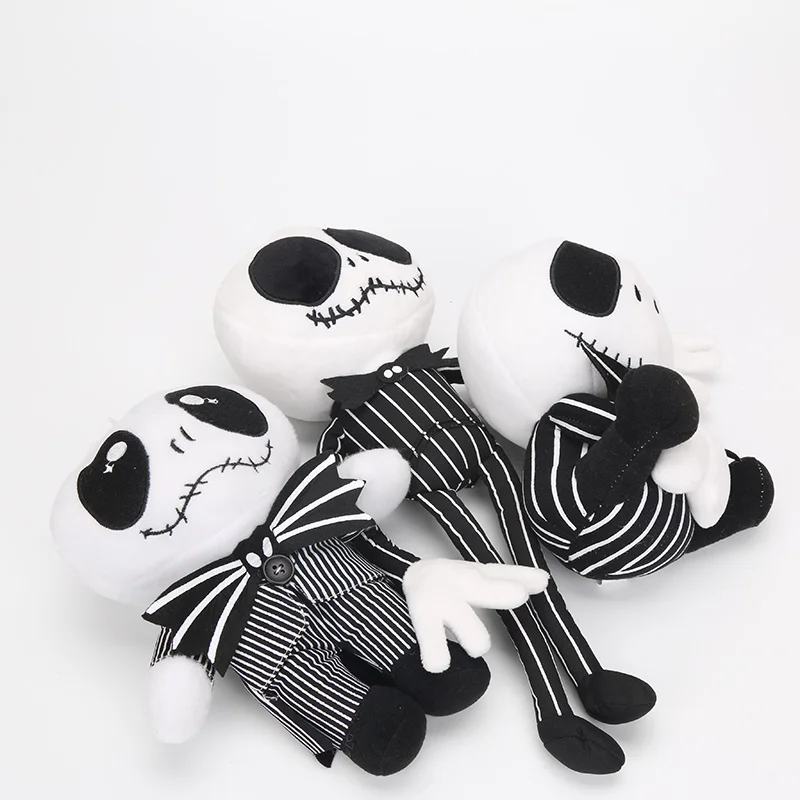 15-35 см Кошмар перед Рождеством Джек плюшевые игрушки Skellington череп Джейк Мягкие куклы для детей подарок