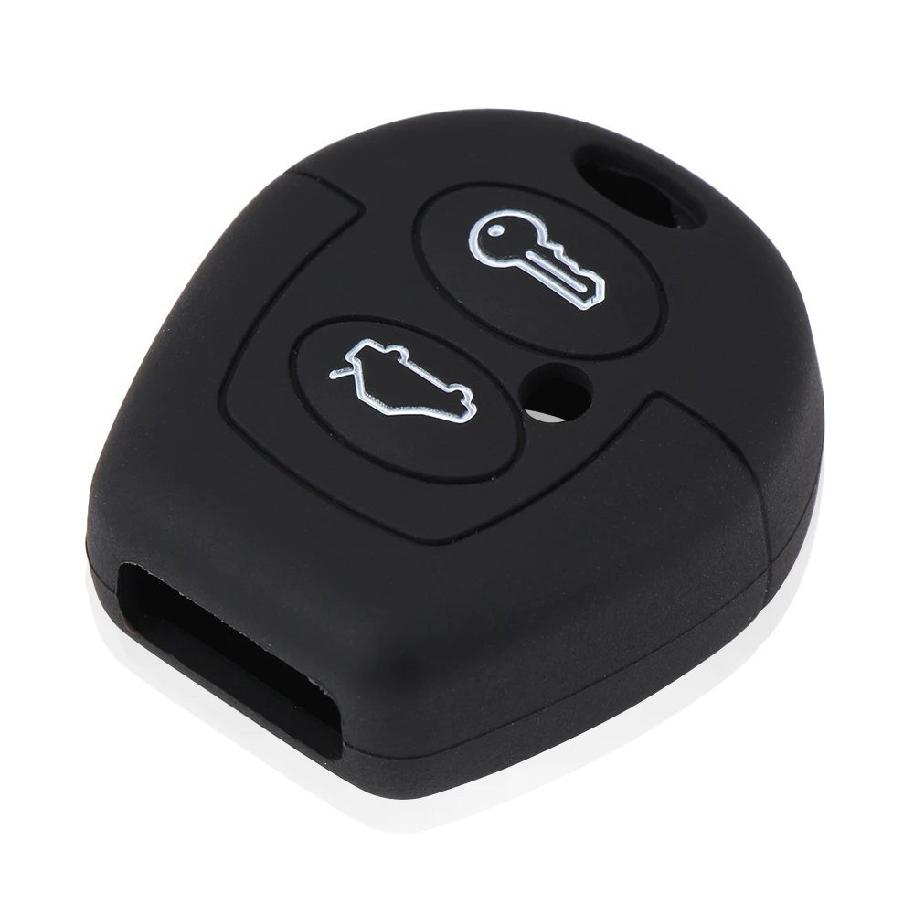 VCiiC 1 шт. силиконовый чехол для ключей Seat Ibiza Leon Toledo Mii Altea Cordoba Arosa Alhambra Exeo FR VW Sharan 2