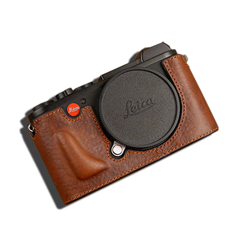 AYdgcam из брендовой натуральной кожи Камера сумка для Leica CL ручной работы половина тела Нижняя крышка
