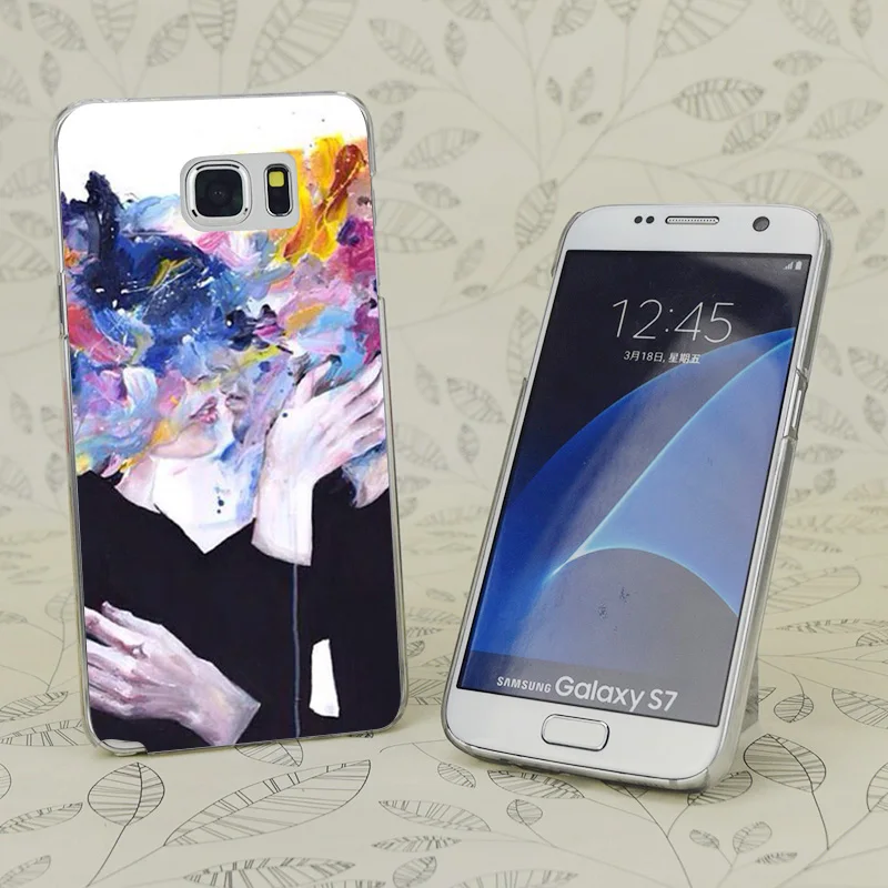 C4465 близость на дисплее прозрачный жесткий PC чехол для samsung Galaxy S 3 4 5 6 7 Mini Edge Plus Note 9