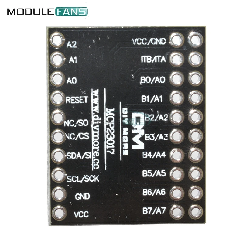 MCP23017 модуль последовательного интерфейса IIC I2C SPI MCP23S17 двунаправленный 16 битный