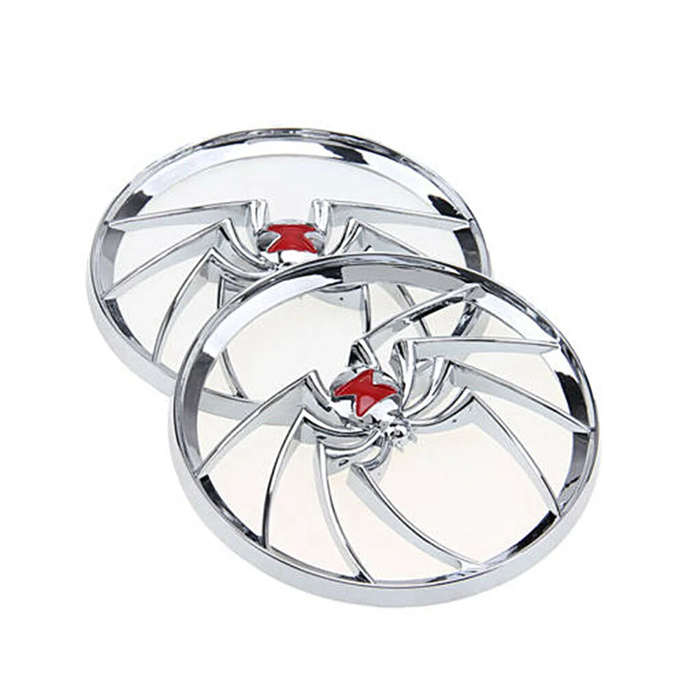2 хром крышка для колонки в виде паука декоративная с кольцом Harley Street скользящий