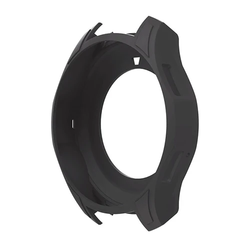 Black Gear S3 Frontier для samsung Galaxy Watch 46 мм ремешок чехол correa защита reloj Замена Рамки защитный корпус - Цвет ремешка: Black