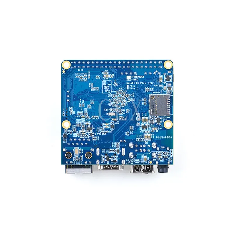 

NanoPi M1 Plus Allwinner H3 Quad-core Cortex-A7 Demo Board(1.2GHz,1GB DDR3 RAM,8GB eMMC)+MicroUSB Cable+Antenna