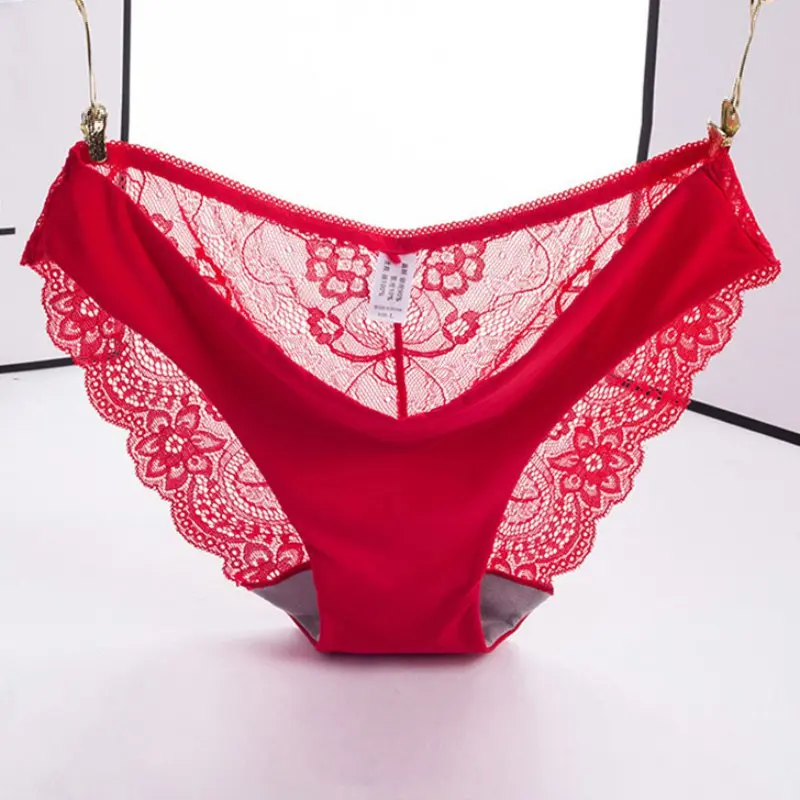 Briefs Черные, розовые, кружевные, пикантные женские трусики, трусики, панталоны, бикини, новинка, сексуальные женские трусы, кружевные бесшовные трусики TT - Цвет: Briefs