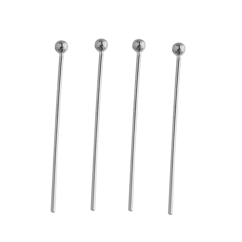 Булавка с шариковой головкой из серебра 925 пробы Beadsnice ID3789