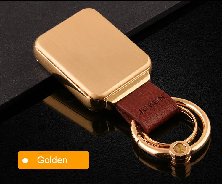 Подлинная Jobon квадратная с кнопкой блокировки, креативный usb-зарядка, прикуриватель, подарочная упаковка, резной логотип, имя, индивидуальный заказ
