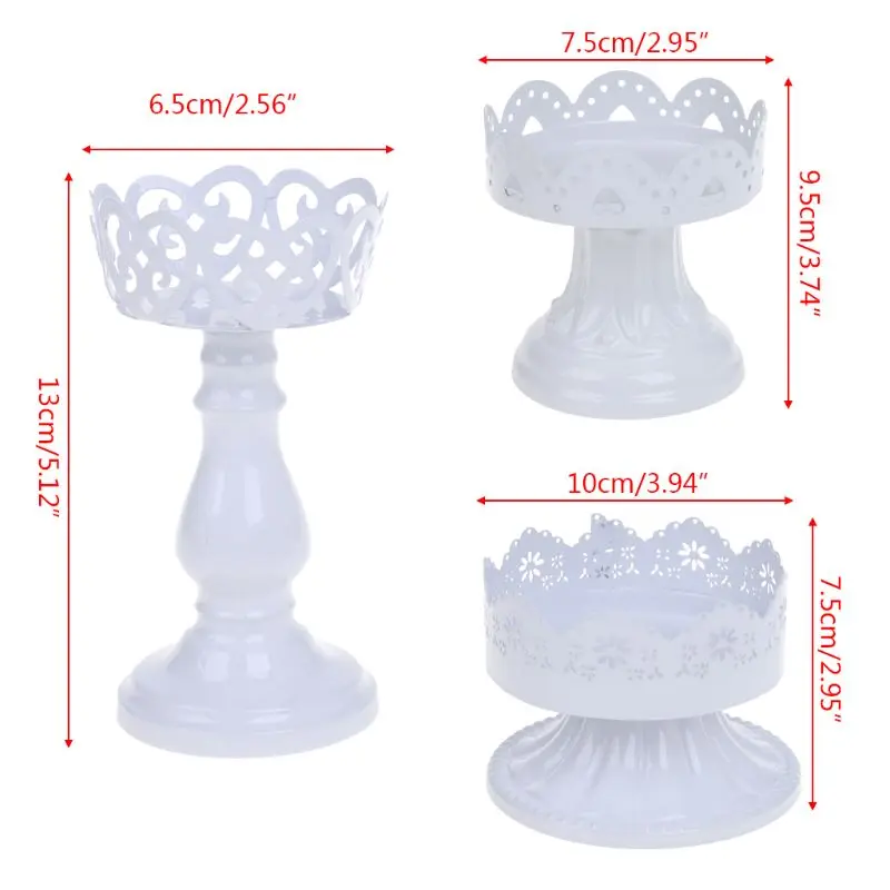 1 шт. металлическая белая подставка для торта|Стойки| |