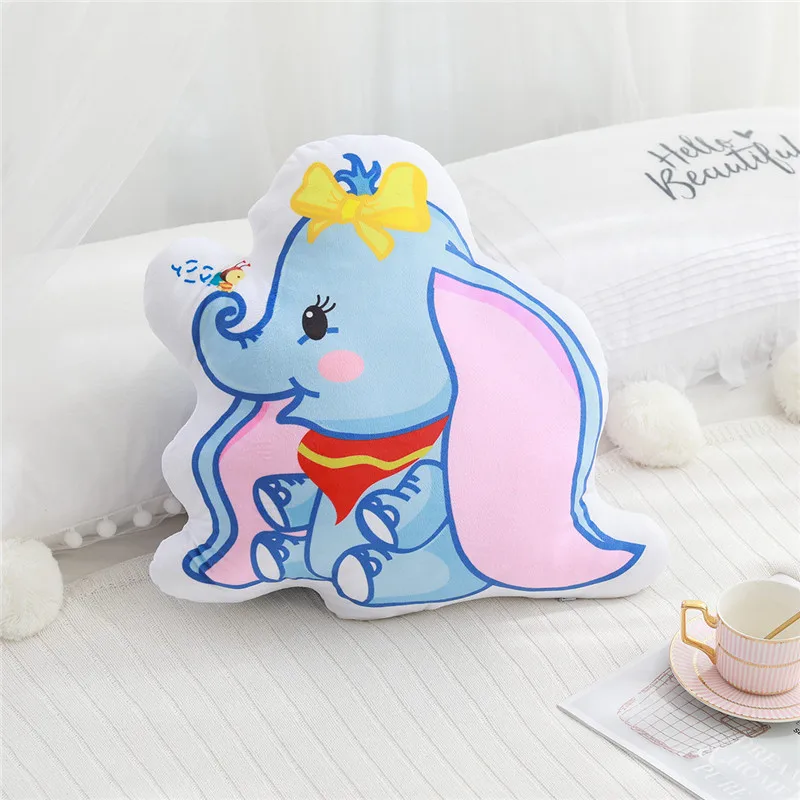 big ear pillow 30 см-60 см слон Дамбо Плюшевые игрушки Мягкие подушки отлично подходит для детской комнаты, коллекция подарков украшение дома - Цвет: big ear pillow