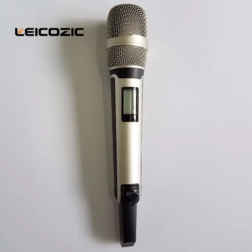 Профессиональный микрофон Leicozic 615 655 МГц Двухканальный uhf беспроводной ручной для