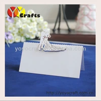 couple design laser cut seat cards wedding table place card wholesale and retail
