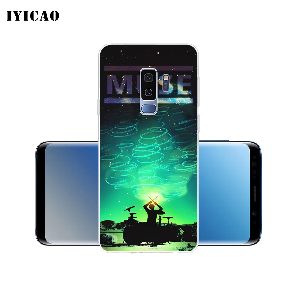 IYICAO Muse Band Мягкий силиконовый чехол для телефона Samsung Galaxy S10e S10 S9 S8 Plus S7 Edge TPU |