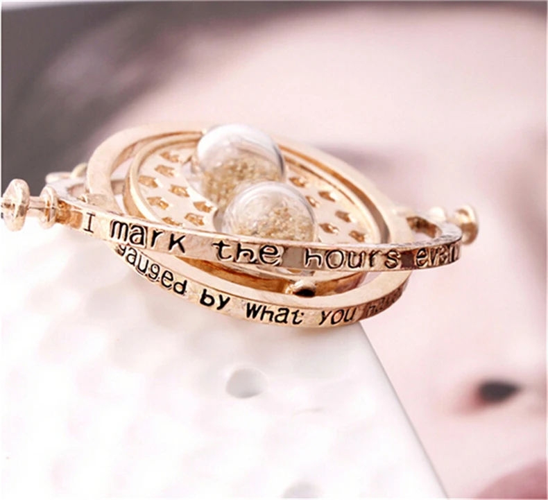 Лидер продаж ожерелье Harri Pott Time Turner винтажные песочные часы с подвеской Гермиона