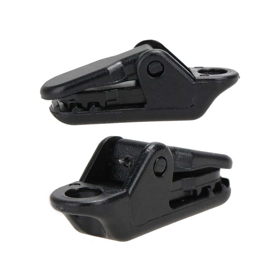10pcs/set Tents Accessories Awning Wind Rope Clamp Awnings Plastic Tent Clip Pull Point Outdoor Camping Alligator Cip Hook |