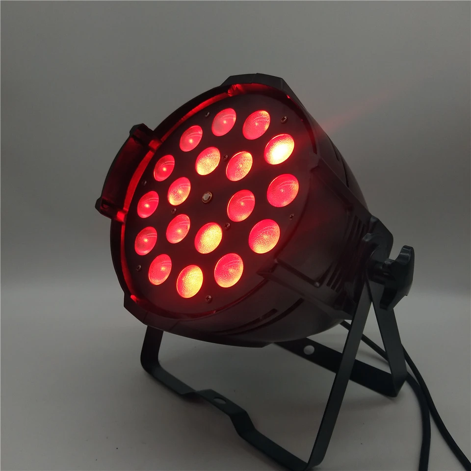 Air box + 6 шт. 18x18 Вт в 1 zoom Par light RGBWA UV LED par dmx512 Голосовое управление клуб диско