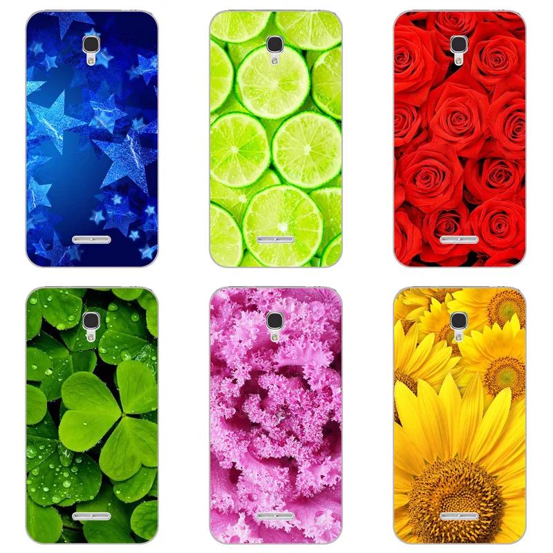 Роскошный силиконовый мягкий чехол из ТПУ для Alcatel One Touch Pop Star 4G 5070 5070X 5070D 5 0 &quot
