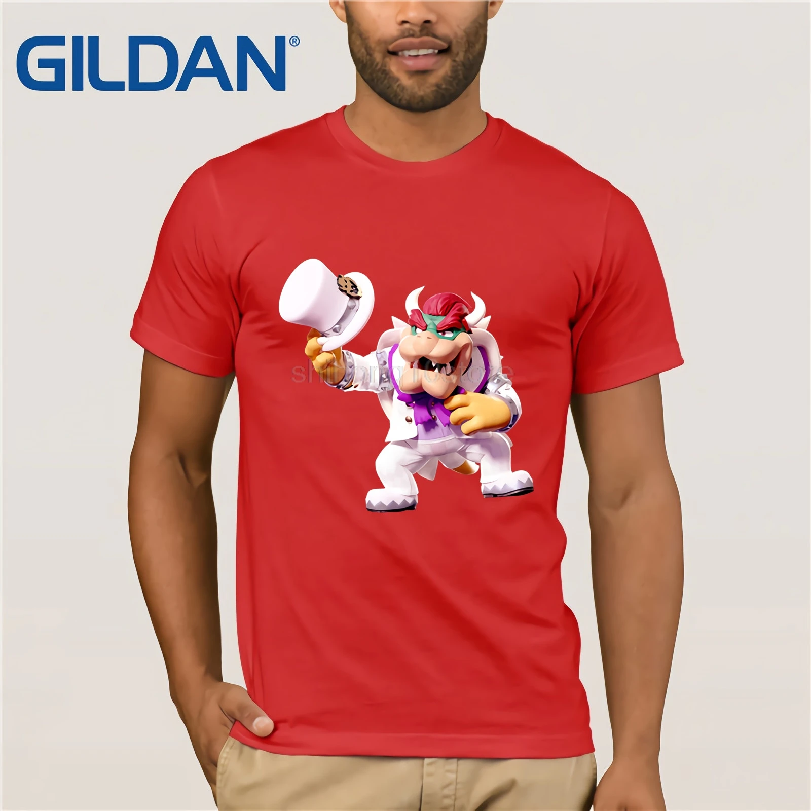 Горячая игра персонаж Cappy Goomba Марио черепаха Got Swagger Мужская хлопковая футболка