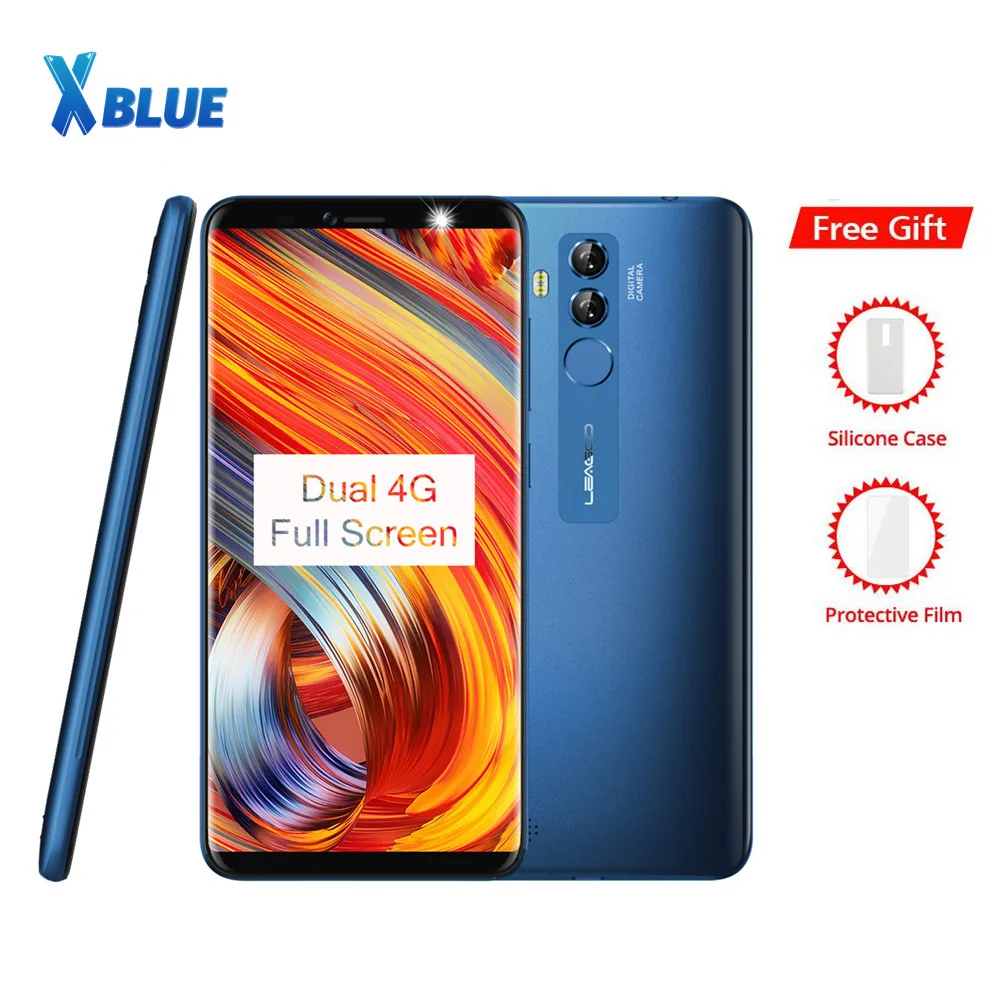 Leagoo M9 Pro 18:9 полный экран 4G Смартфон Android 8 1 MT6739V 5 72 &quotчетырехъядерный 2 Гб ОЗУ 16 ПЗУ