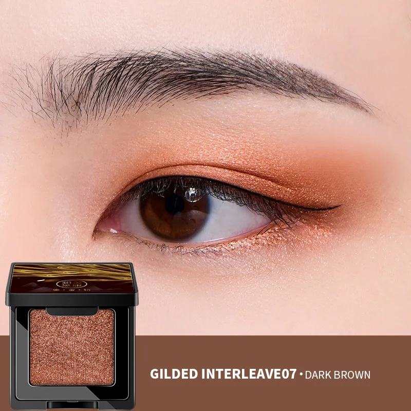 Gilded interleave 07 30 цветов, матовые тени для макияжа, блестящие тени для век, паллетта, Палетка, водостойкие пигмент, макияж, тени для век, деликатный макияж - Цвет: Gilded interleave 07