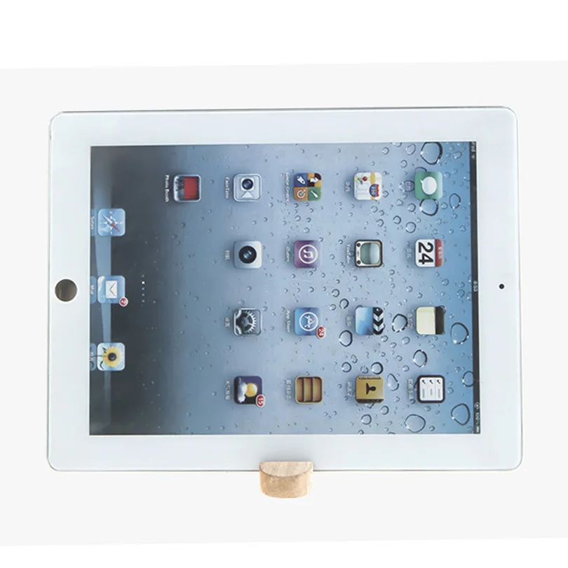 Портативный деревянный Универсальный держатель для телефона планшета подставка