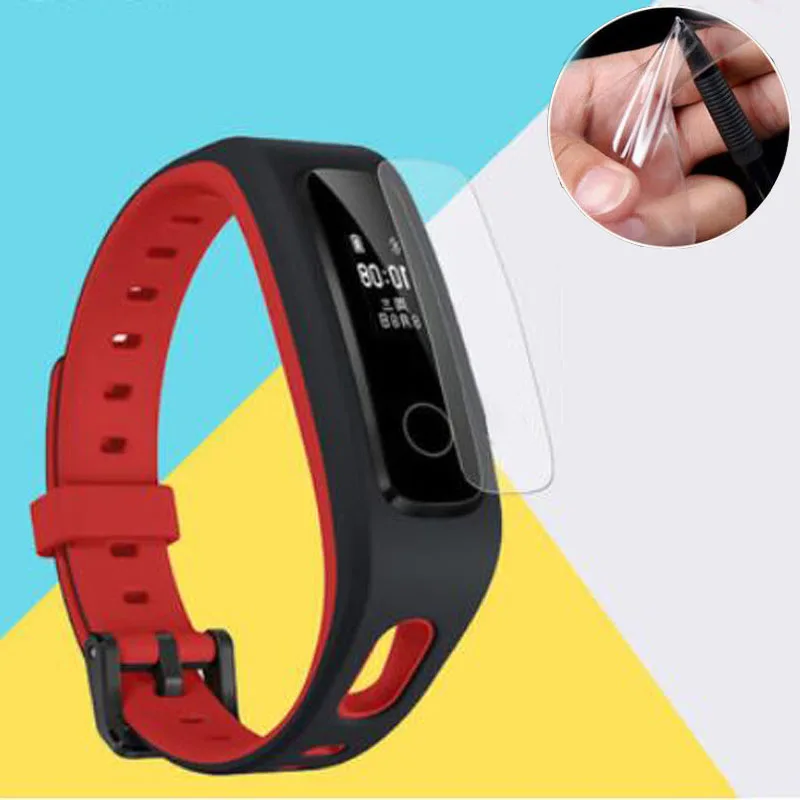 Для huawei Honor Band 4 фитнес трекер сенсорный экран HRM вызов сообщение шоу умный Браслет