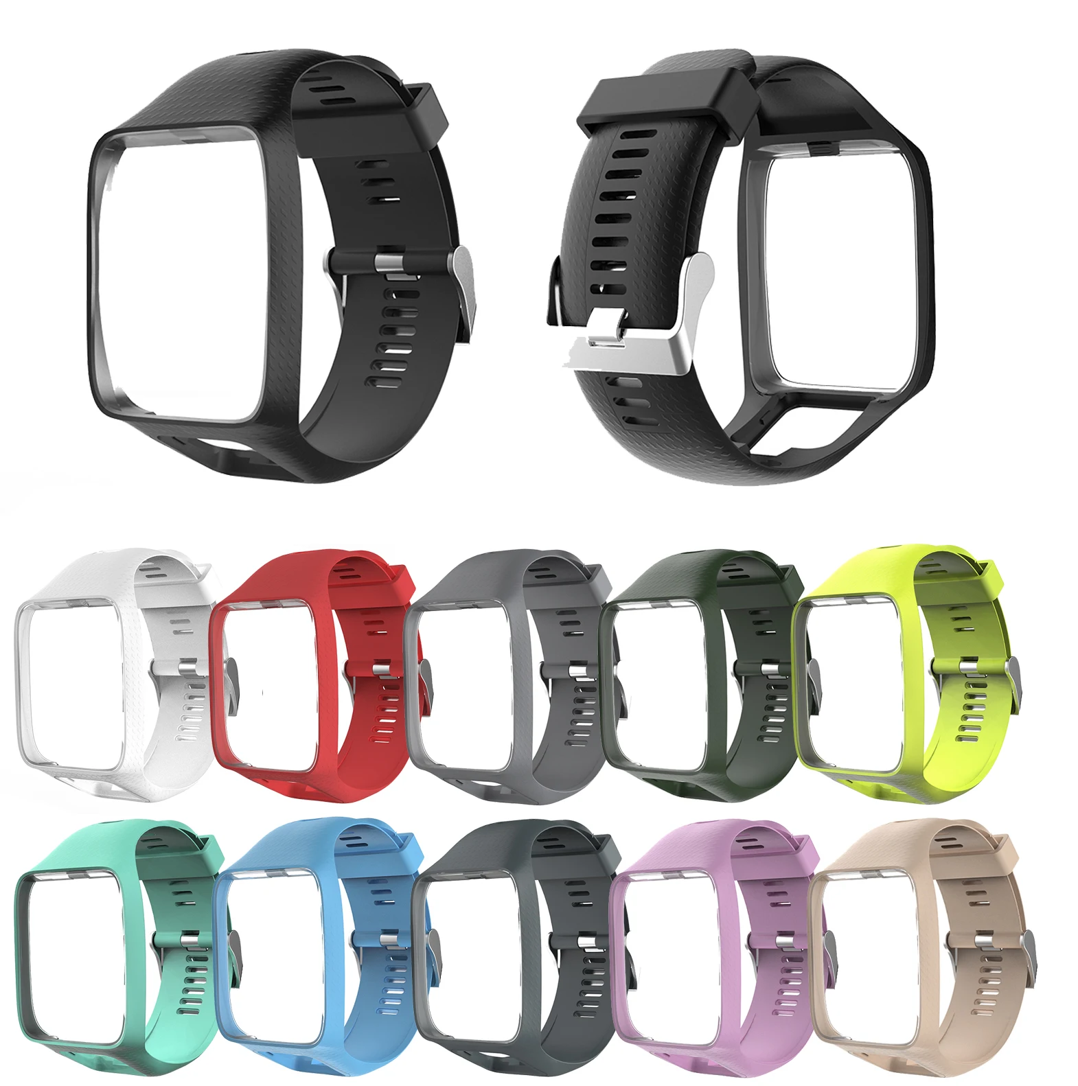 Ремешок на запястье для Tomtom 2 3 Runner Spark GPS Tracker сменный Браслет ремешок часов