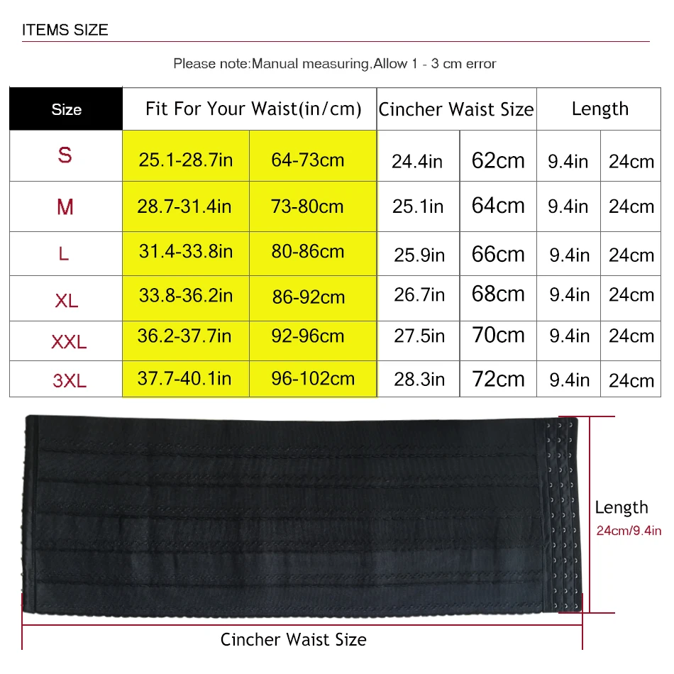 Женский корсет для похудения размера плюс черный коррекции талии|women slimming body