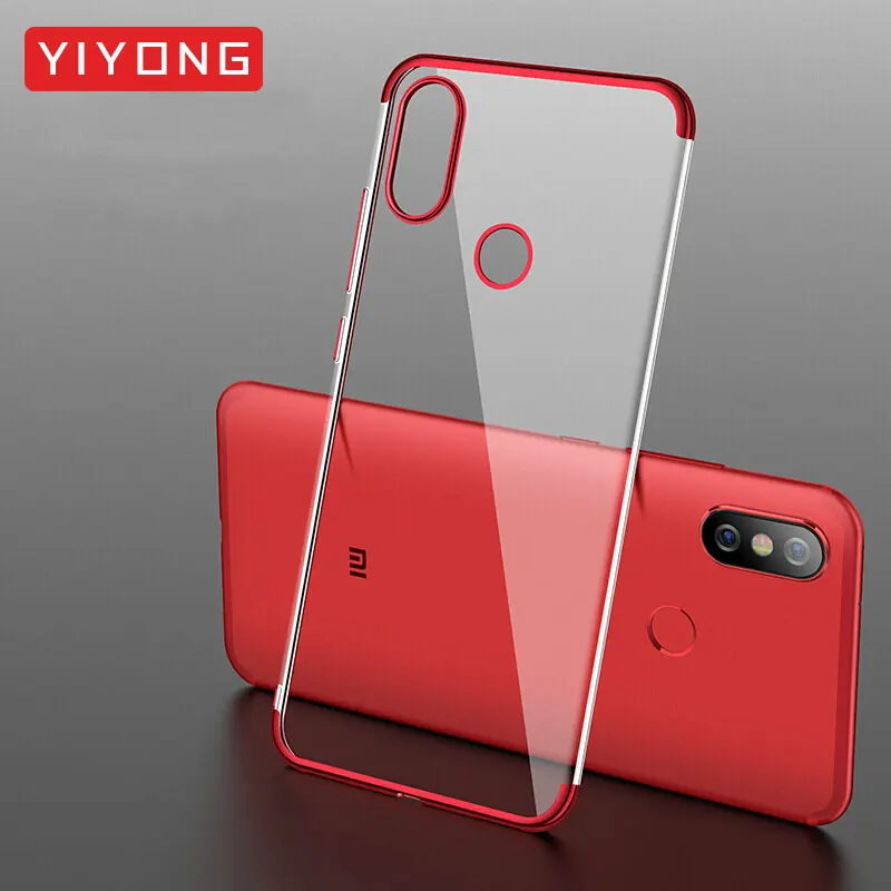 YIYONG Xiaomi Redmi Note 5 TPU Soft Case 7 Pro Silicone Slim Back Cover Xiomi Xiami Note7 6 Phone |