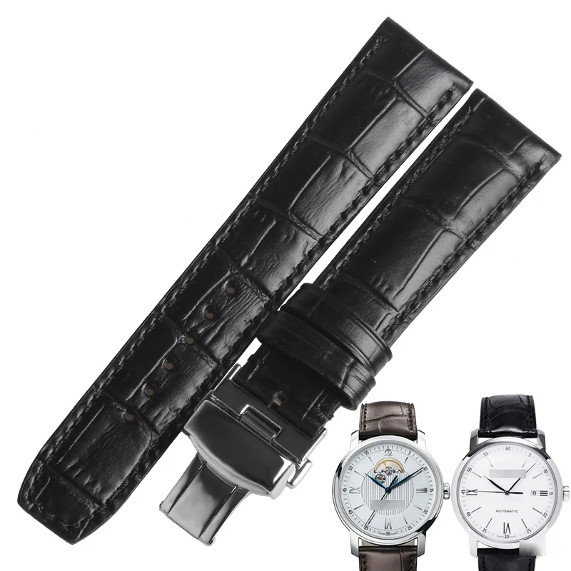 WENTULA Ремешки для наручных часов Baume& Mercier clessima 8688 8792 ремешок из натуральной коровьей кожи кожаный ремешок