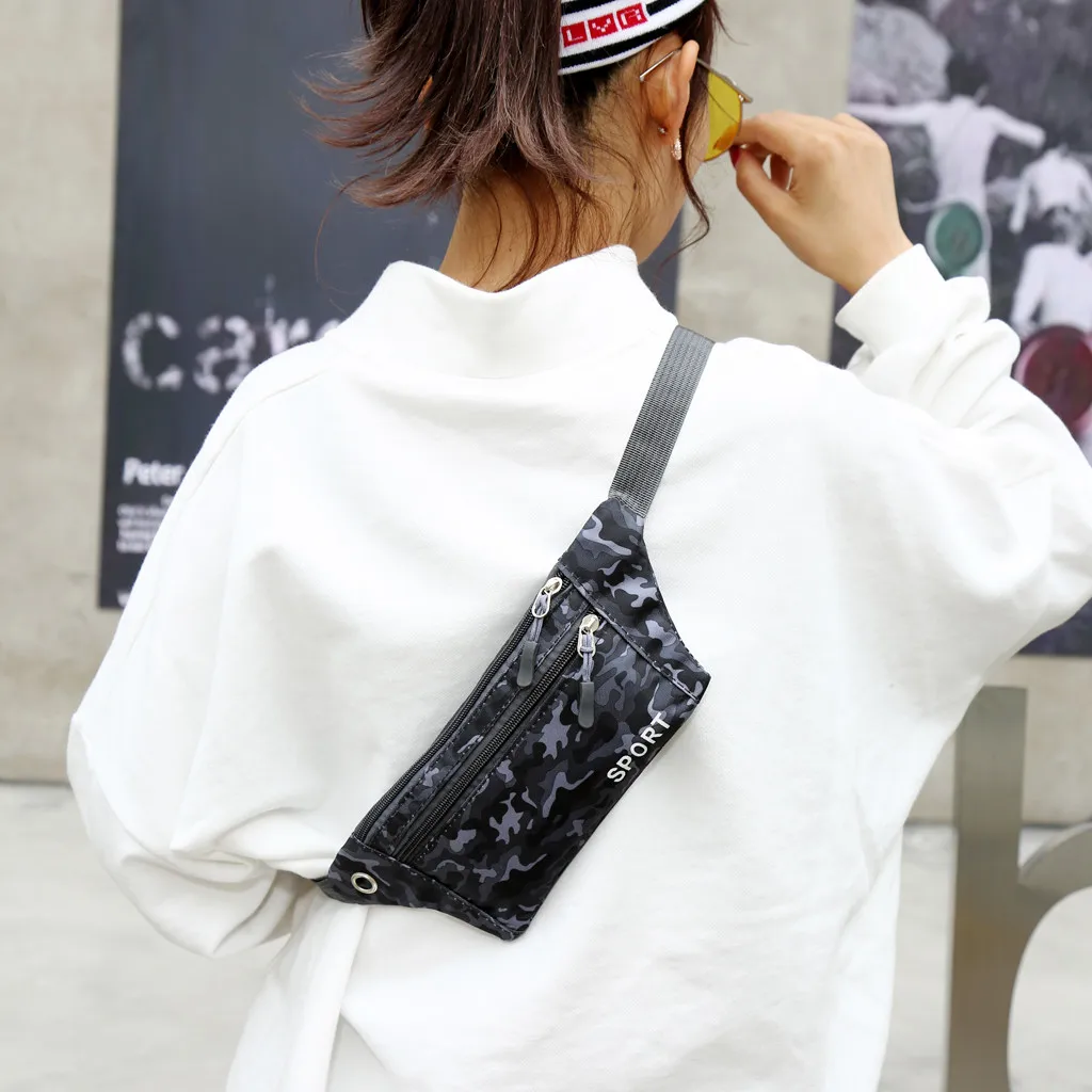 Мужская и женская сумка унисекс водонепроницаемая функциональная камуфляжная