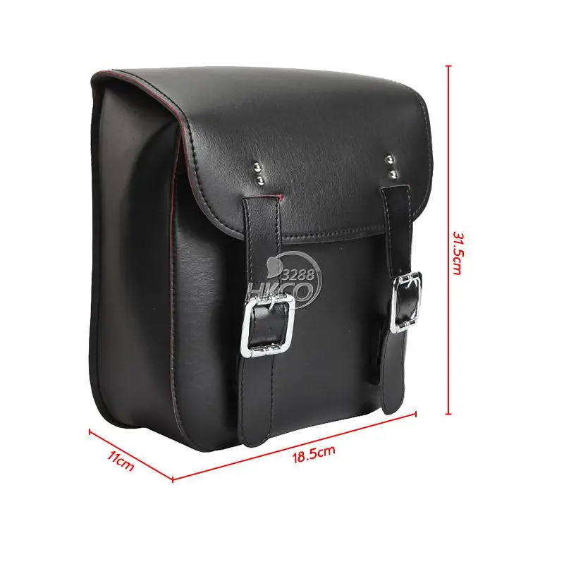 2 шт. мотоциклетные Сумки из искусственной кожи задние боковые сумки для Honda Suzuki