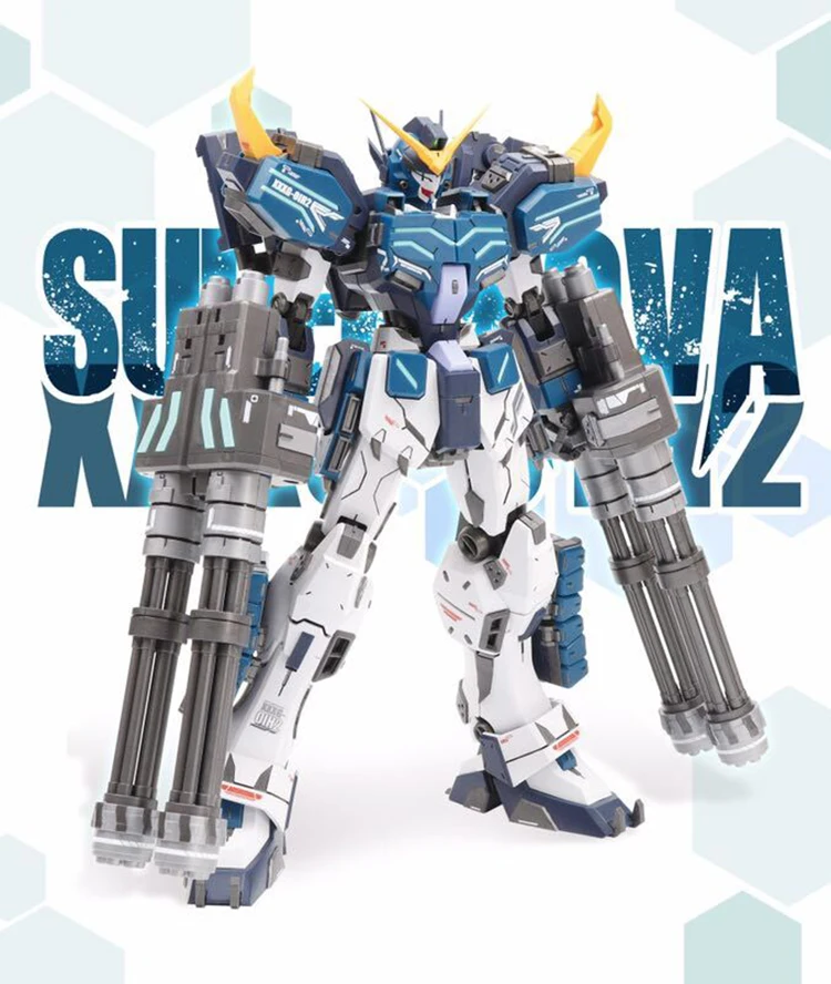 CMT в наличии супер Nova MG 1/100 XXXG 01H2 Heavy arms Mo Kai мобильный костюм на заказ аниме игрушки