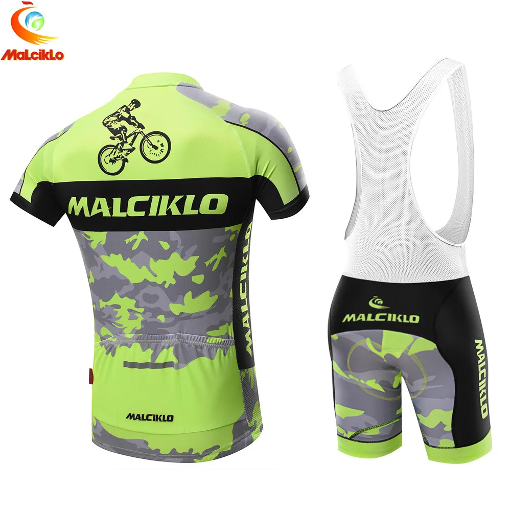 Спортивные майки для велоспорта Fluor Malciklo велосипедные с коротким рукавом одежда