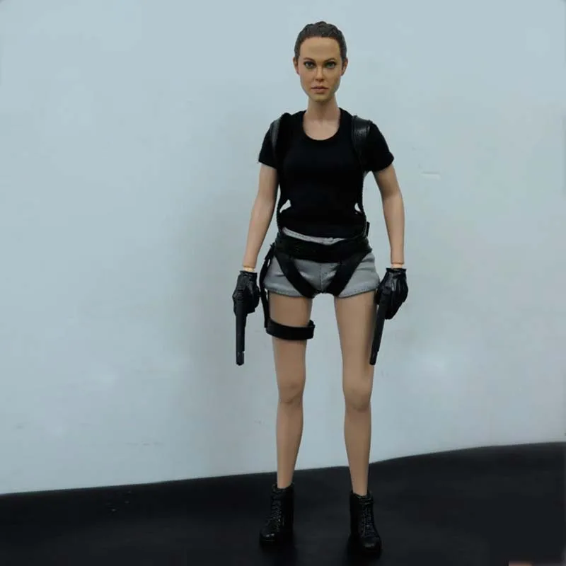 Mnotht 1/6 женский солдат KMF026 Angelina Julie Tomb Raider Lara костюм набор модель одежды игрушка аксессуар для 12 дюймов фигурка m3n