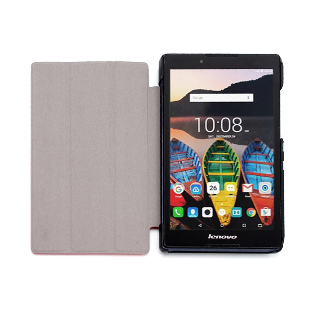 Чехол для Lenovo Tab 2 A8-50F GARUNK Магнитный Кожаный Filp Tri-Fold Стенд Смарт-Чехол TAB 3 850F Tablet