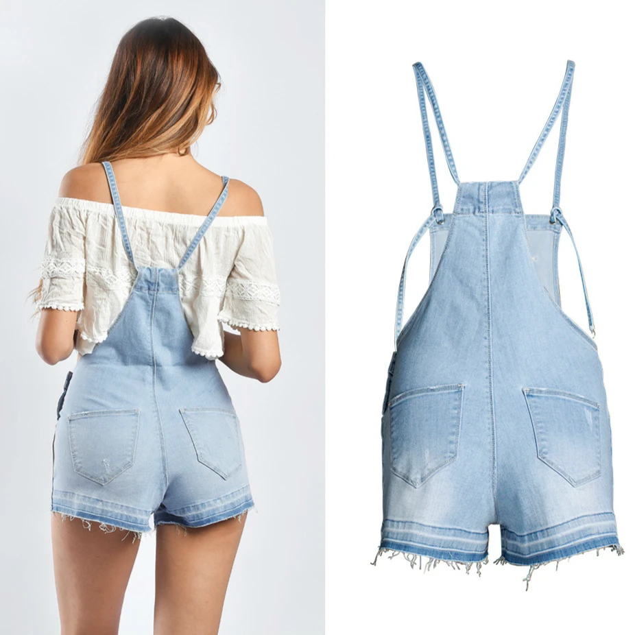 

Fashion overalls short jeans feminino jeans woman overalls denim jeans womens jean overalls